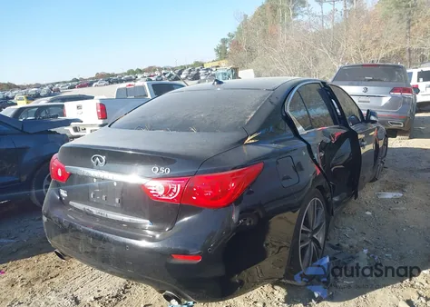 2017 Infiniti Q50 3.0T Premium из США, поврежденный, VIN JN1EV7AP3HM732920
